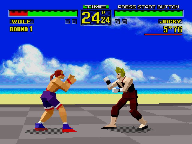 Virtua Fighter — скриншот 1