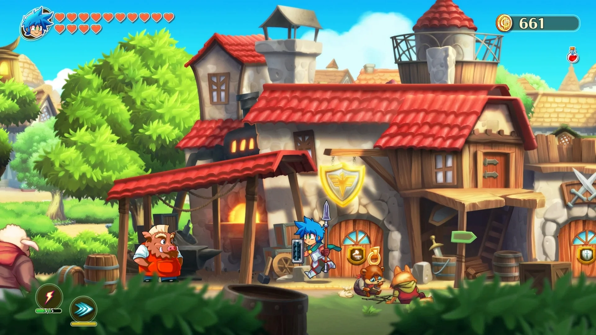 Monster Boy and the Cursed Kingdom - кадр 4
