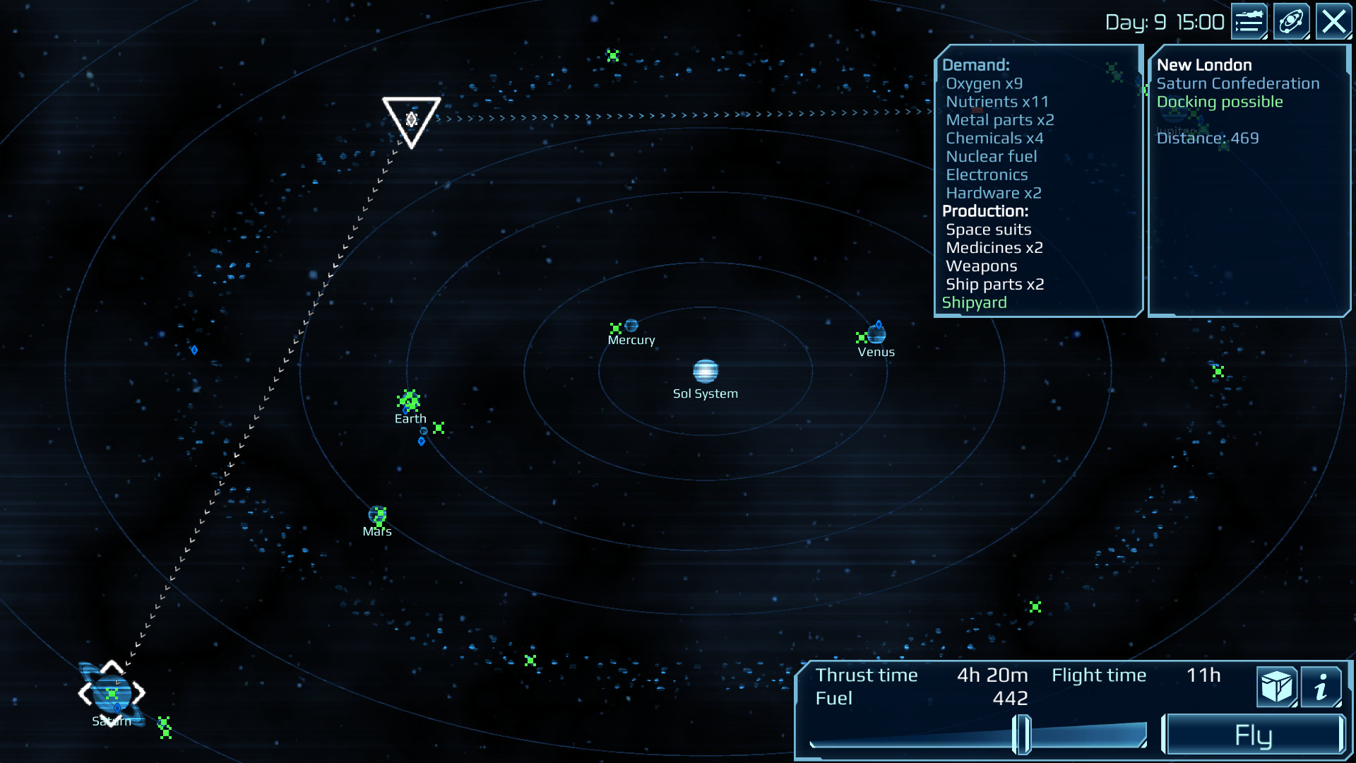 Space Commander: War and Trade — скриншот 4