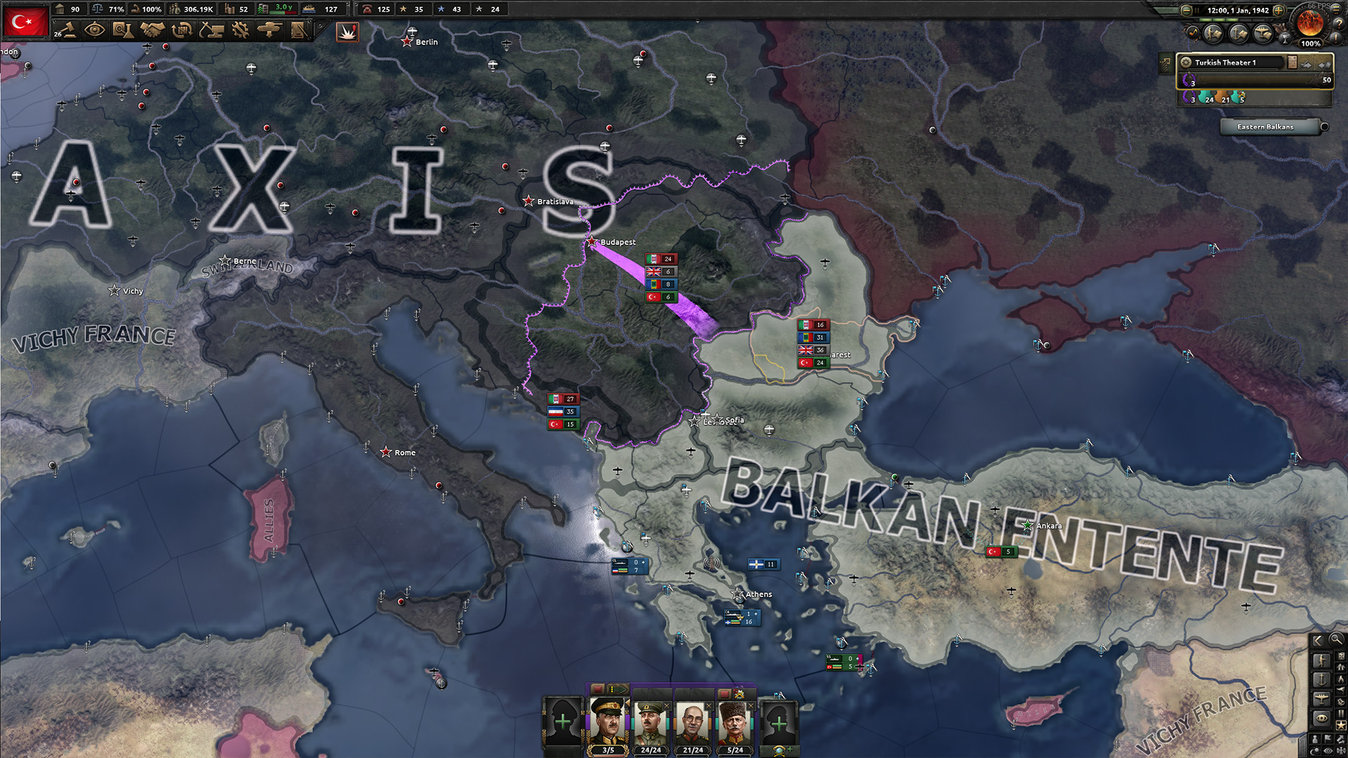 Hearts of Iron IV: Battle for the Bosporus — скриншот 6