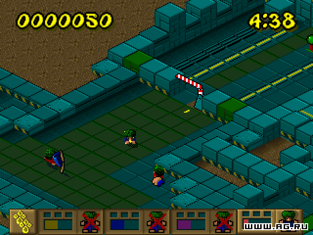 Lemmings Paintball — скриншот 3