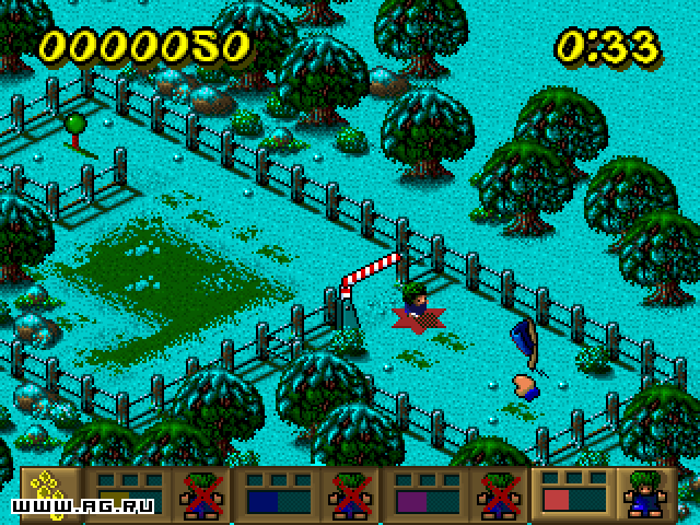 Lemmings Paintball — скриншот 4