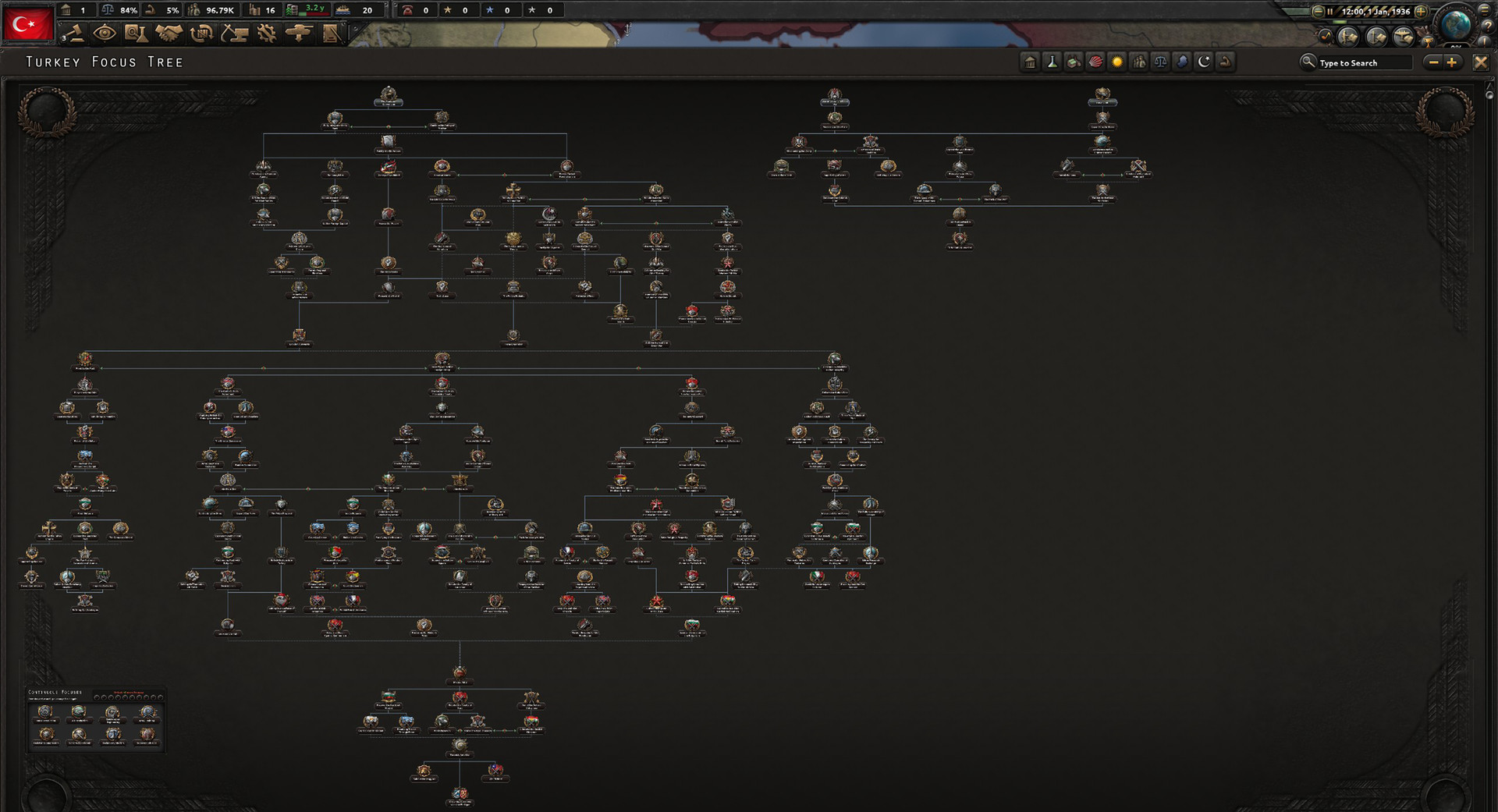 Hearts of Iron IV: Battle for the Bosporus — скриншот 7