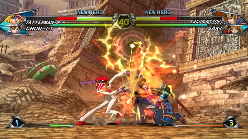 Tatsunoko vs. Capcom: Ultimate All-Stars — скриншот 1