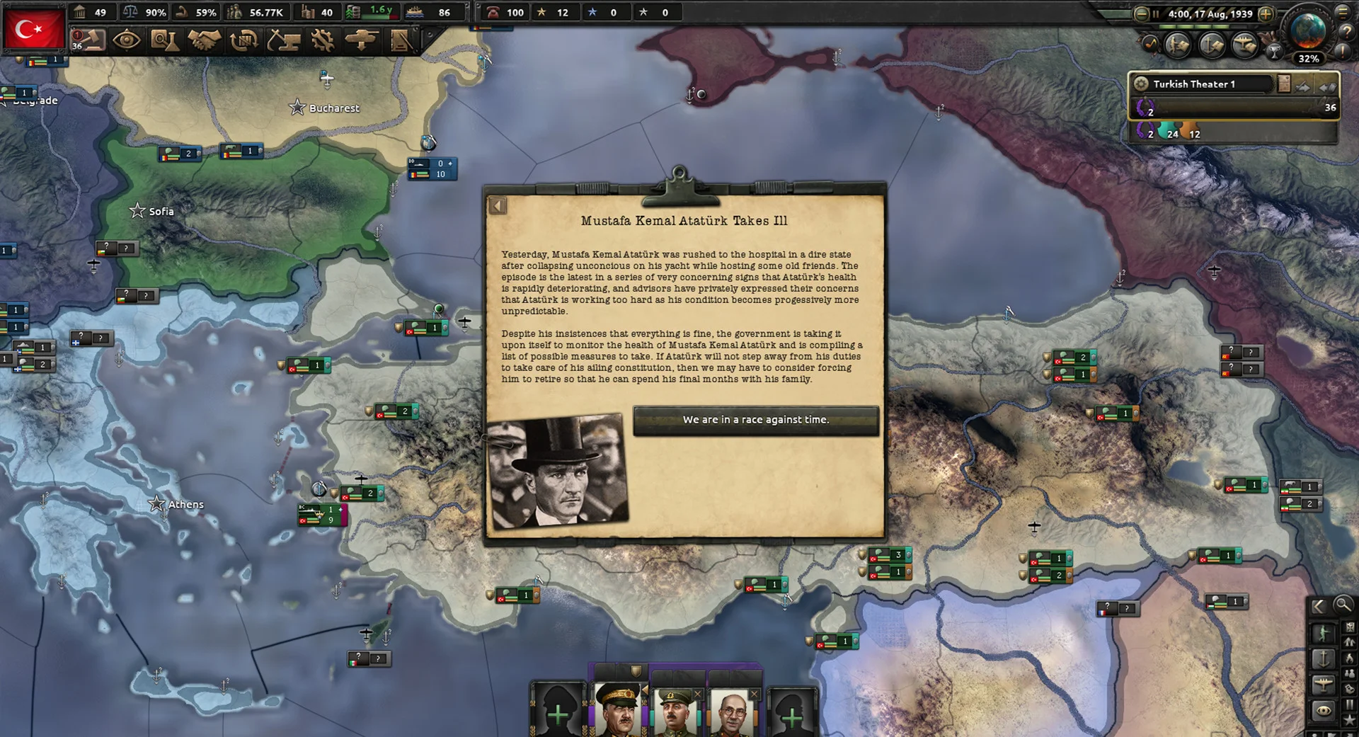 Hearts of Iron IV: Battle for the Bosporus - кадр 10