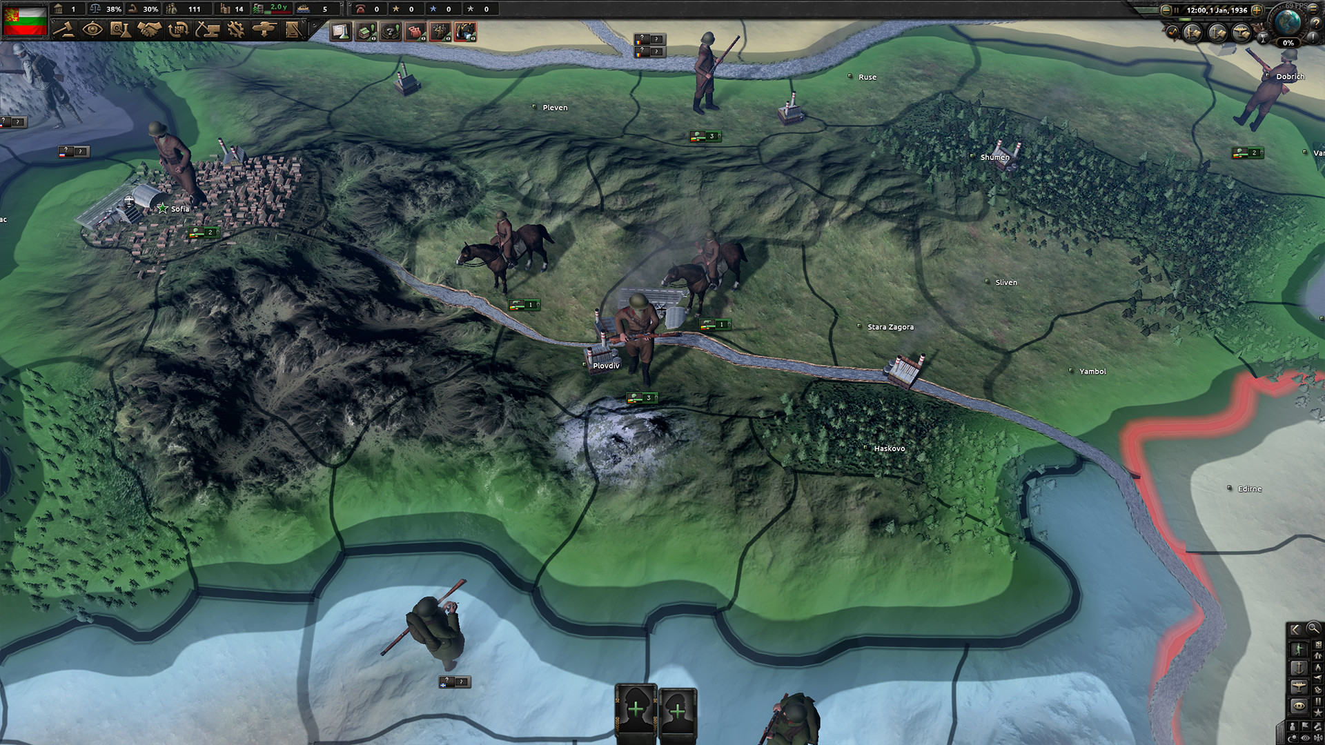 Hearts of Iron IV: Battle for the Bosporus — скриншот 3