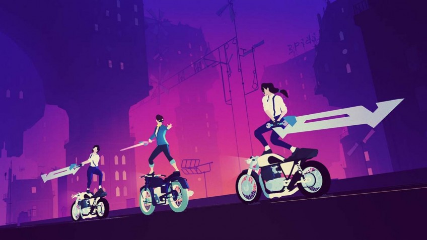Sayonara Wild Hearts — скриншот 1
