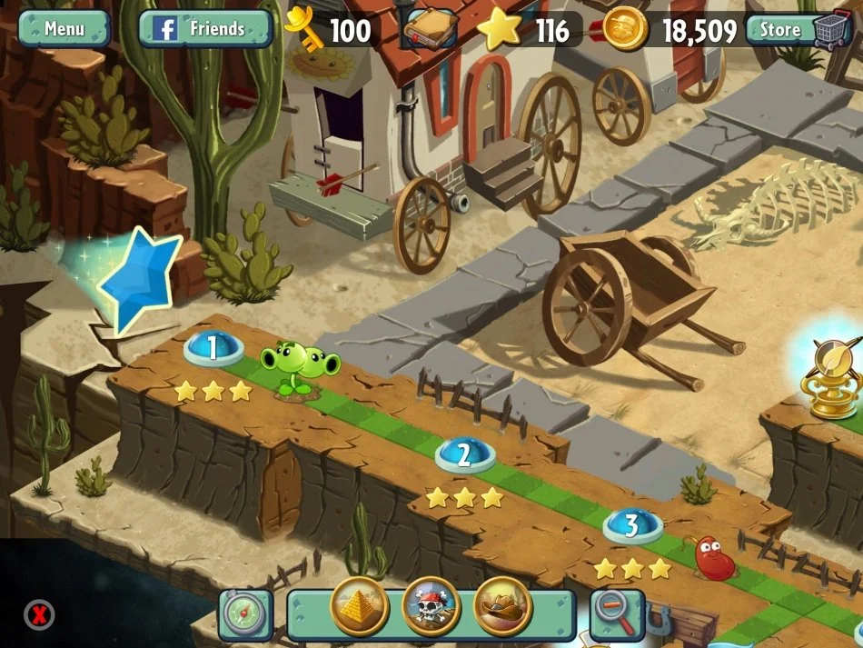 Plants vs Zombies 2: It's About Time. It's also about free to play