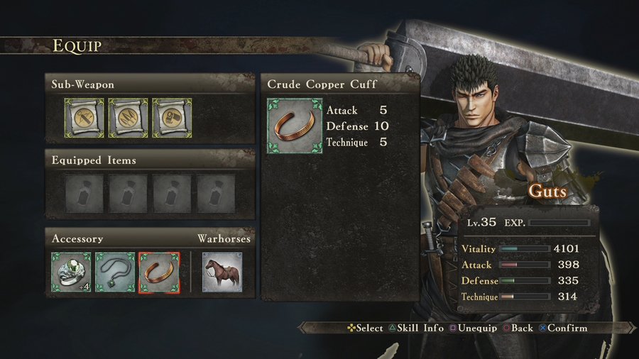 Berserk and the Band of the Hawk — скриншот 1