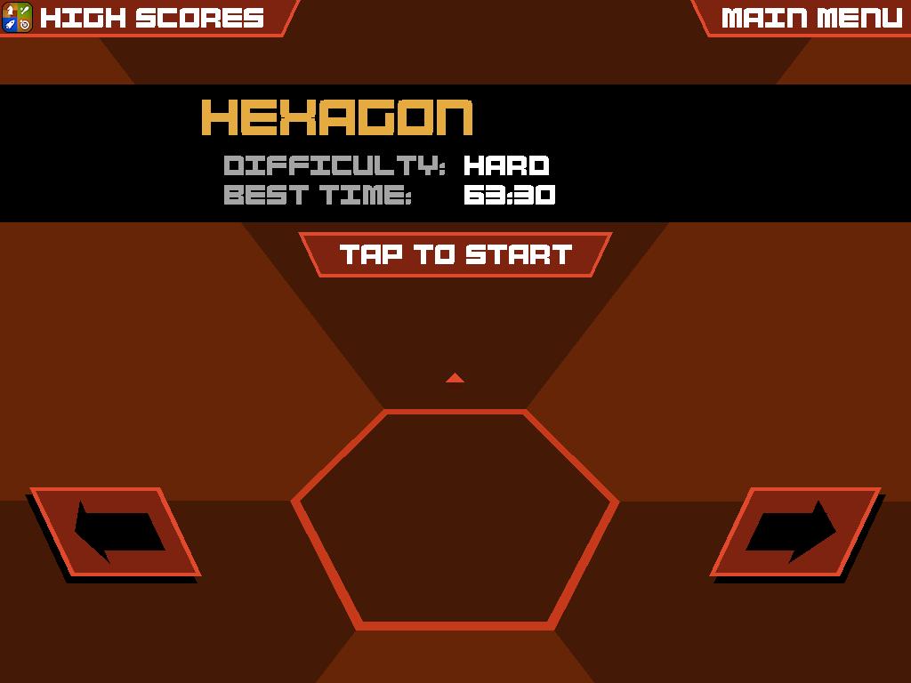 Super Hexagon — скриншот 2