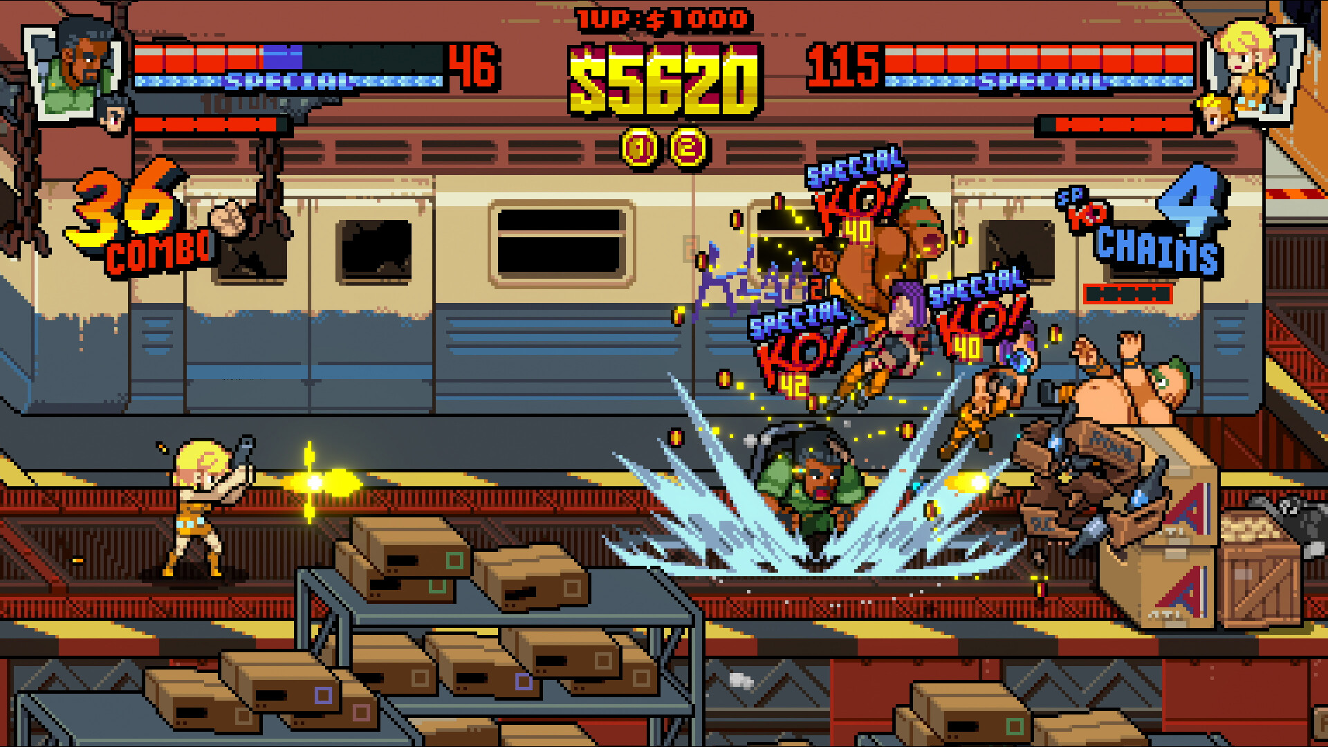 Double Dragon Gaiden: Rise Of The Dragons — скриншот 2