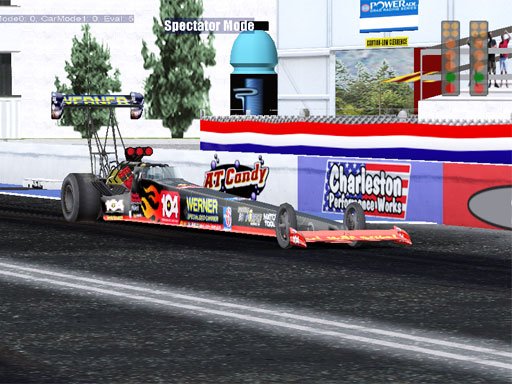 NHRA Drag Racing: Quarter Mile Showdown — скриншот 2