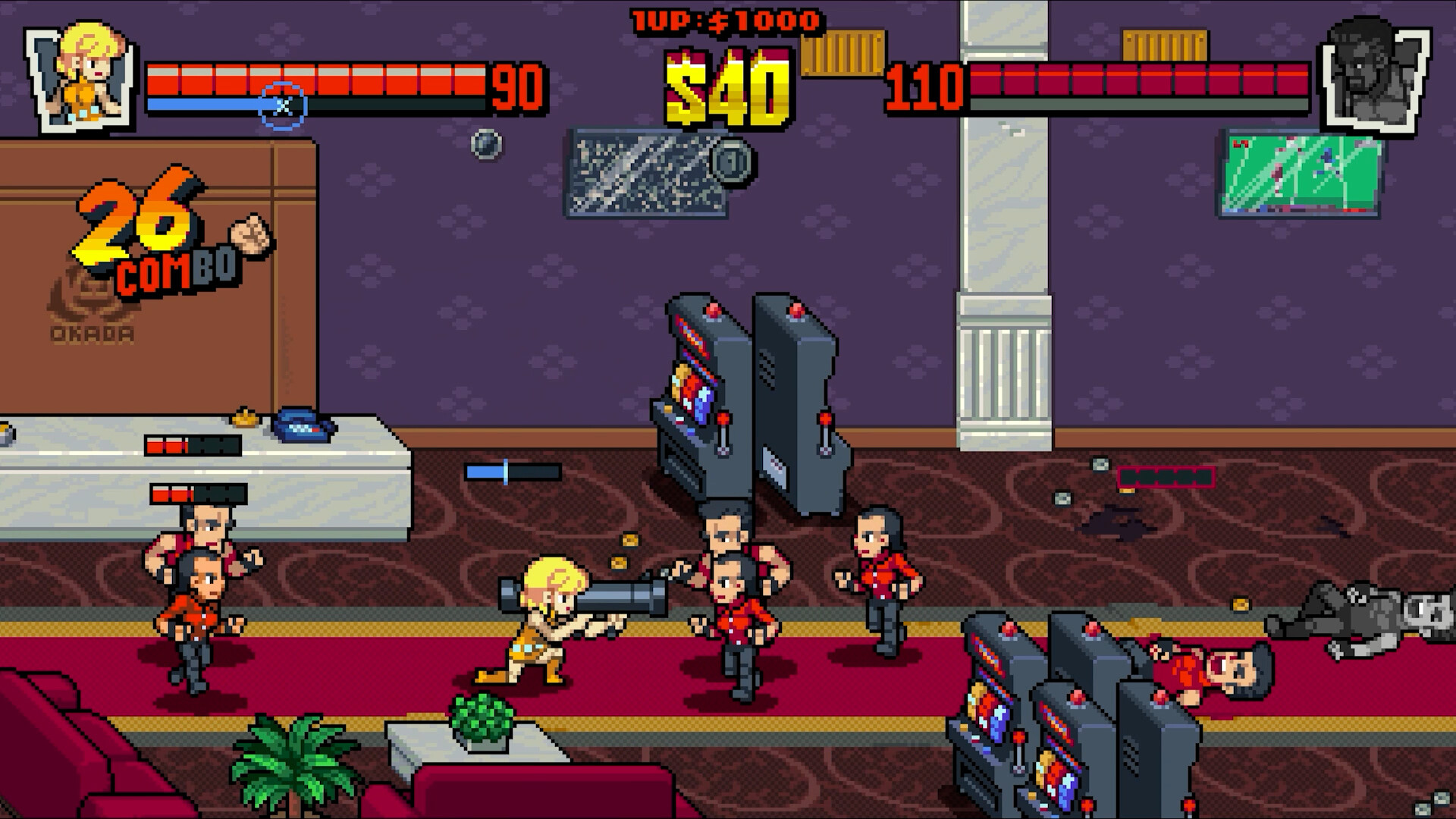 Double Dragon Gaiden: Rise Of The Dragons — скриншот 1