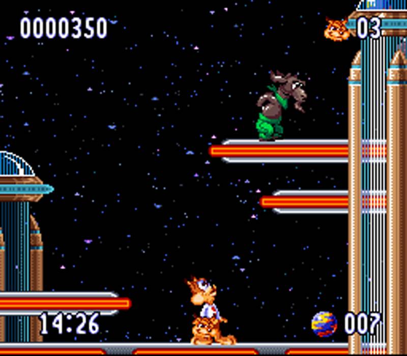 Bubsy II — скриншот 1