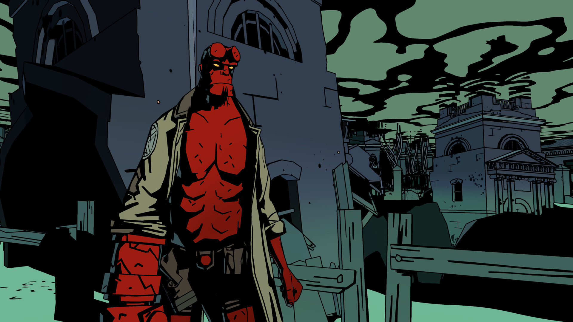 Hellboy Web of Wyrd — скриншот 1