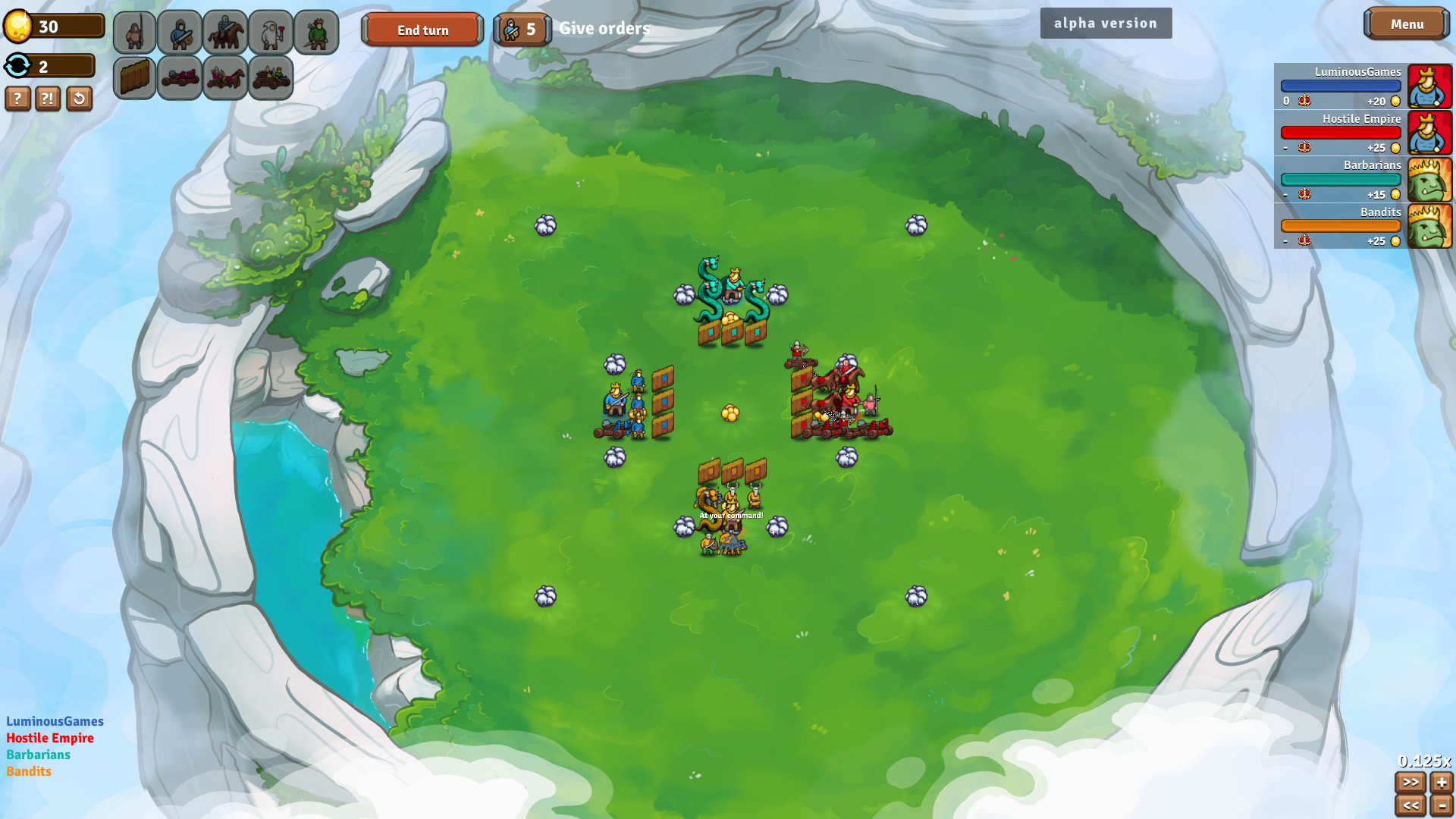 Circle Empires Tactics — скриншот 1
