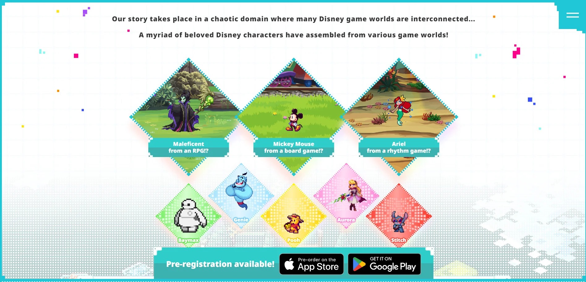 Disney Pixel RPG — скриншот 5