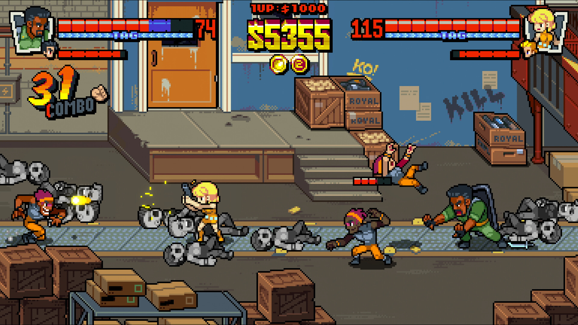 Double Dragon Gaiden: Rise Of The Dragons — скриншот 3