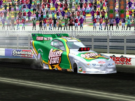NHRA Drag Racing: Quarter Mile Showdown — скриншот 1