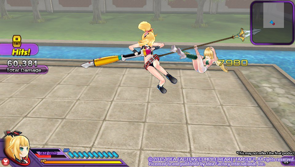 Hyperdimension Neptunia U: Action Unleashed — скриншот 3