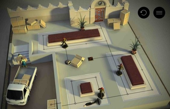 Hitman GO — скриншот 5