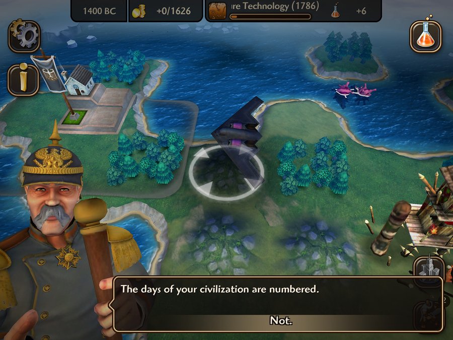 Sid Meier's Civilization: Revolution 2 — скриншот 1