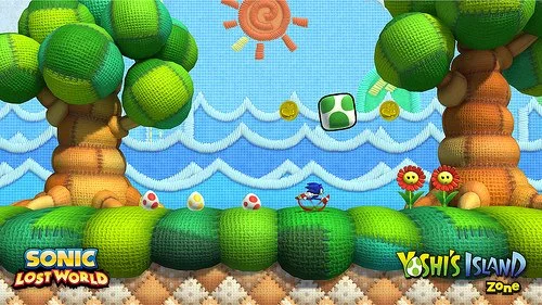 Sonic: Lost World Yoshi's Island - кадр 5