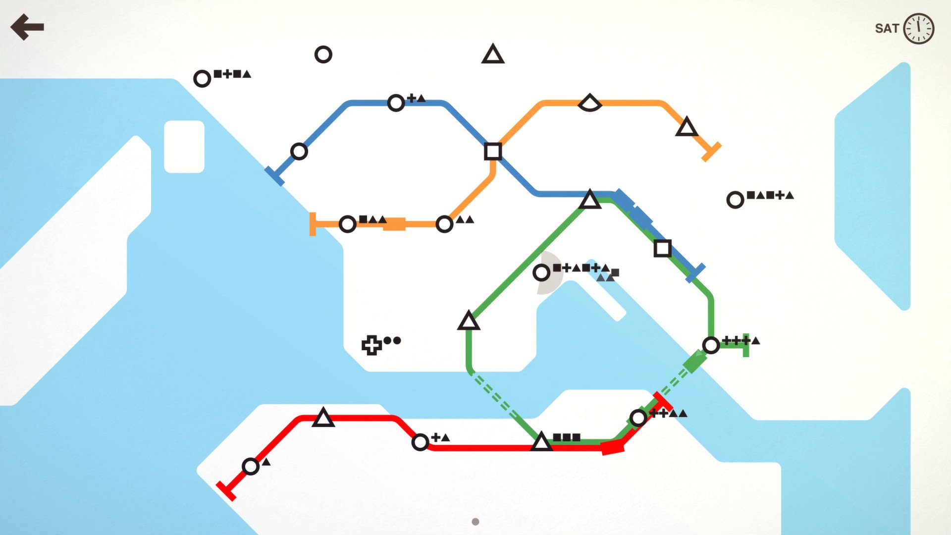 Mini Metro — скриншот 3