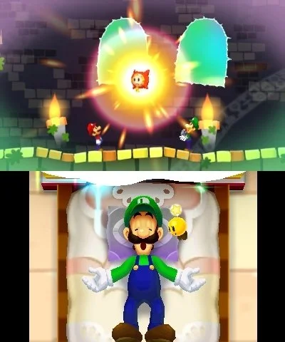 Mario & Luigi: Dream Team - кадр 9