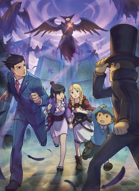 Professor Layton vs. Phoenix Wright: Ace Attorney — скриншот 1
