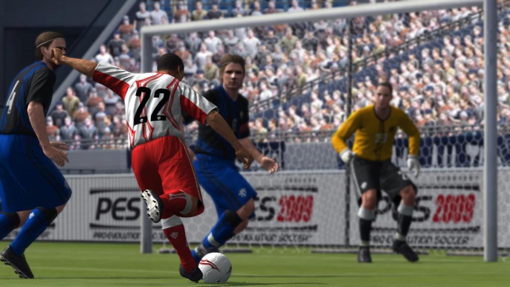 Pro Evolution Soccer 2009 — скриншот 2