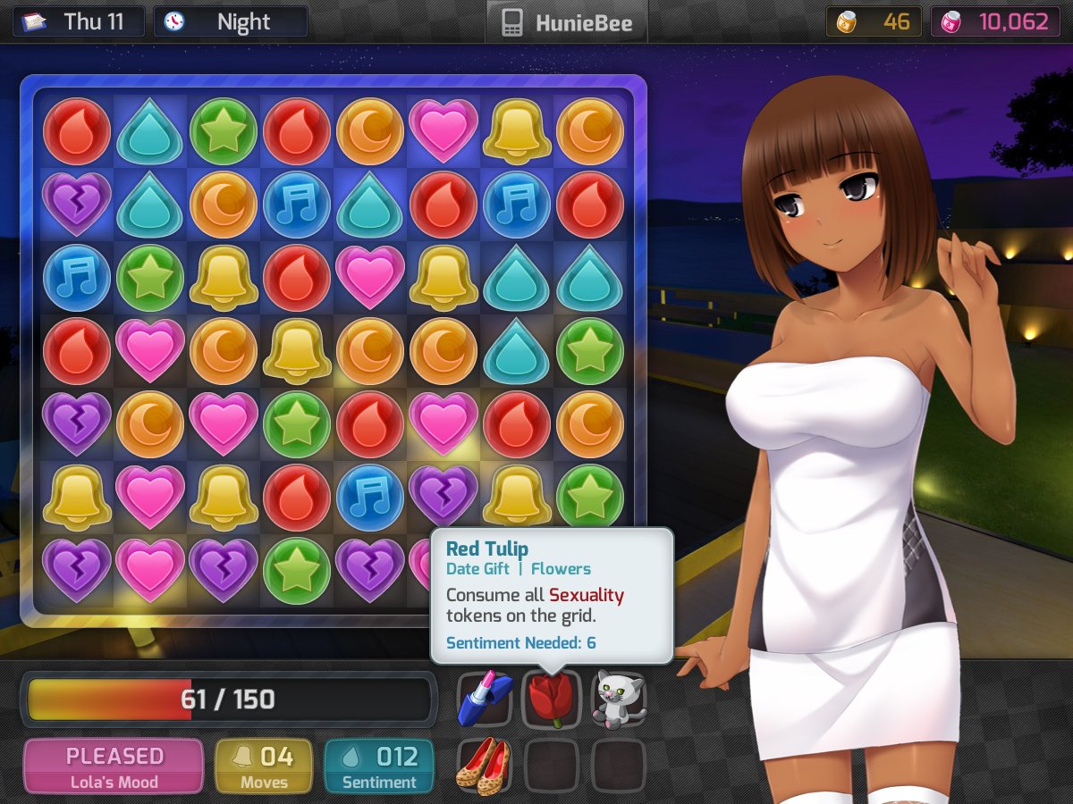 HuniePop — скриншот 6