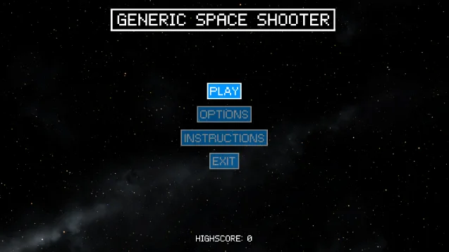 Generic Space Shooter - кадр 1
