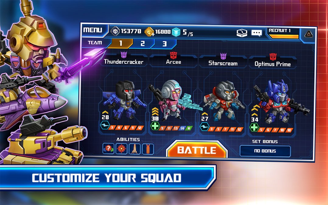 Transformers: Battle Tactics — скриншот 5