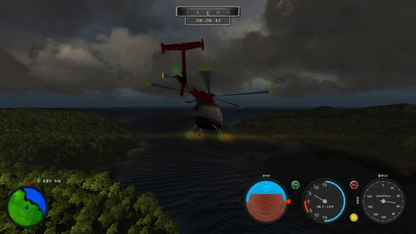 Helicopter Simulator: Search and Rescue — скриншот 1
