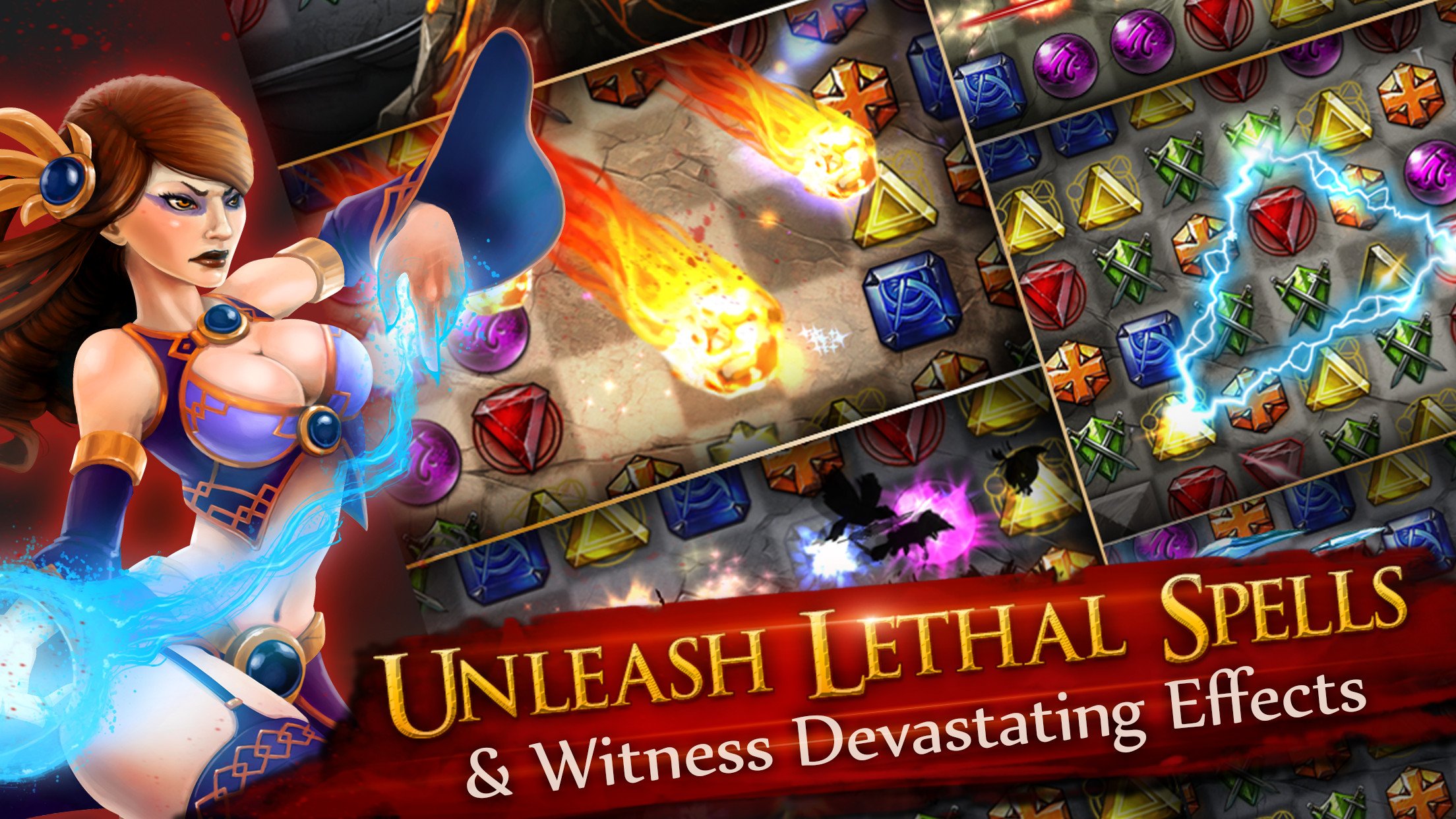 Jewel Fight: Heroes of Legend — скриншот 3