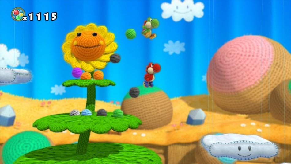 Yoshi's Woolly World — скриншот 7
