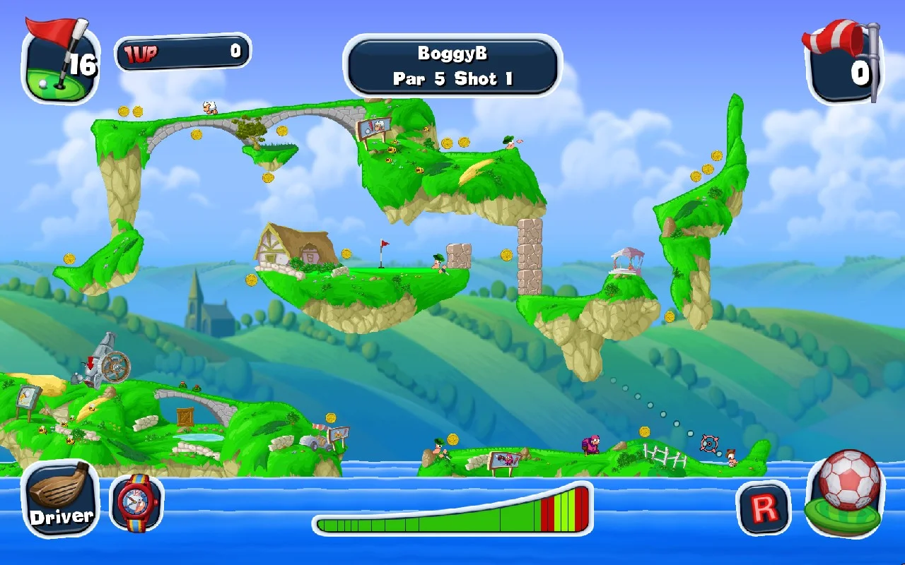 Worms Crazy Golf - кадр 5