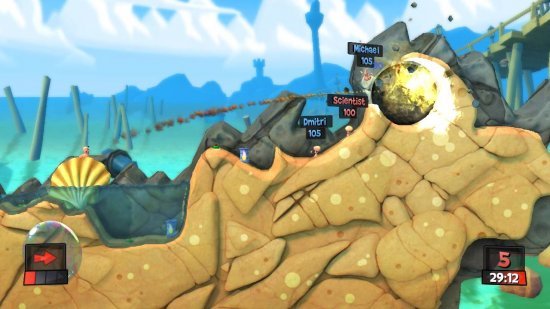 Worms Revolution — скриншот 3