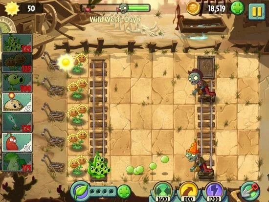 Plants vs. Zombies 2: It's About Time - кадр 4