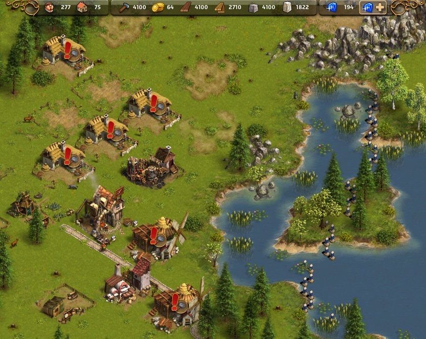 The Settlers Online — скриншот 1
