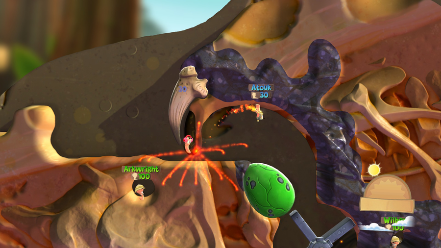 Worms Battlegrounds — скриншот 2