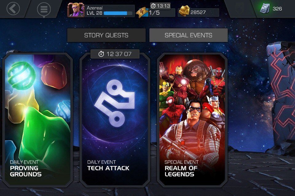 Marvel Contest of Champions — скриншот 1