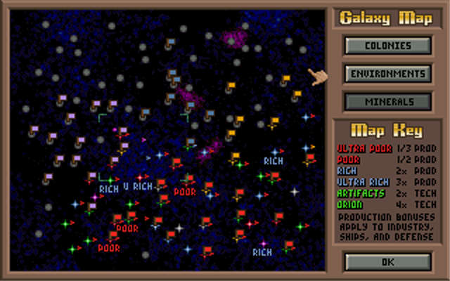 Master of Orion — скриншот 1