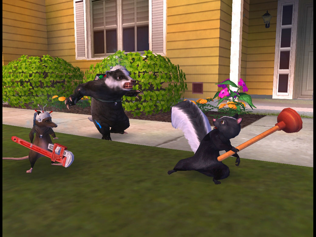 Over the Hedge — скриншот 8