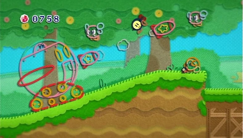 Kirby's Epic Yarn - кадр 4