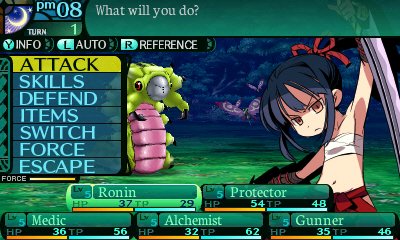 Etrian Odyssey 2 Untold: The Fafnir Knight — скриншот 5