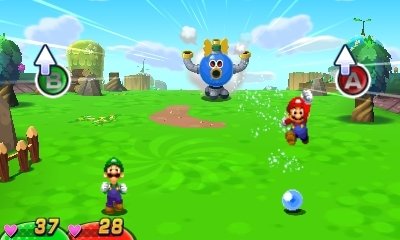 Mario & Luigi: Dream Team — скриншот 3