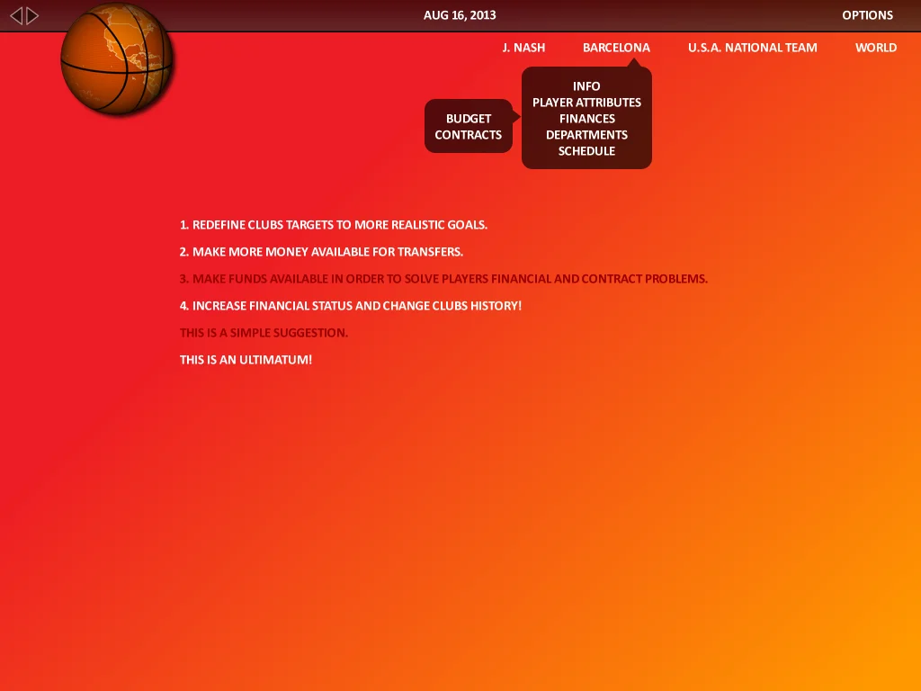 World Basketball Manager 2013 - кадр 9
