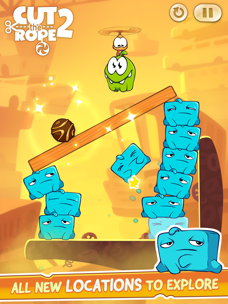 Cut the Rope 2 — скриншот 4